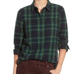 Madewell Ex-Boyfriend Flannel - Barlow Plaid